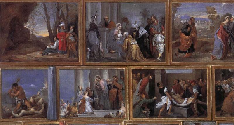 David Teniers Details of Archduke Leopold Wihelm's Galleries at Brussels china oil painting image